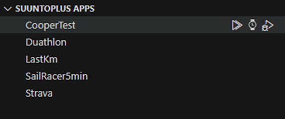 SuuntoPlus Sportsapps